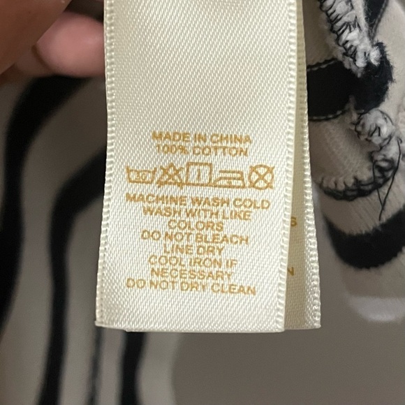 KATE SPADE Breton Lace Up Stripe Nautical Mini Dress Size XS - Picture 7 of 8